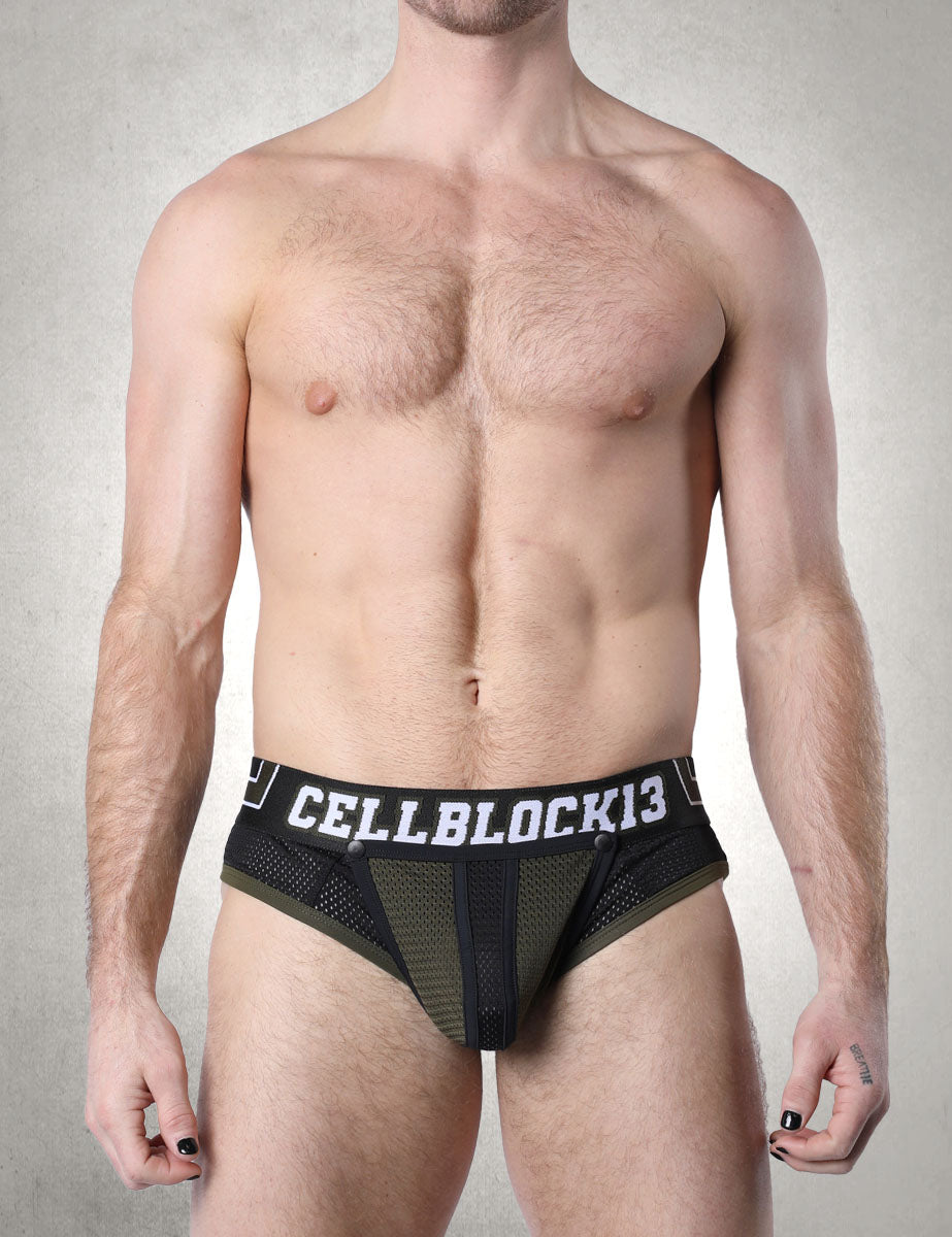 Trusa Hombre Take Down Fetish Zipper Brief