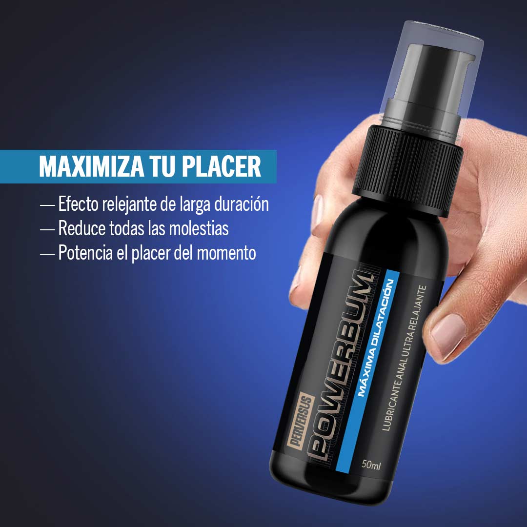 Lubricante Anal Powerbum Ultra Relajante Máxima Dilatación 50ml