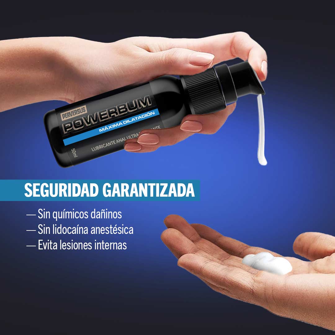 Lubricante Anal Powerbum Ultra Relajante Máxima Dilatación 50ml