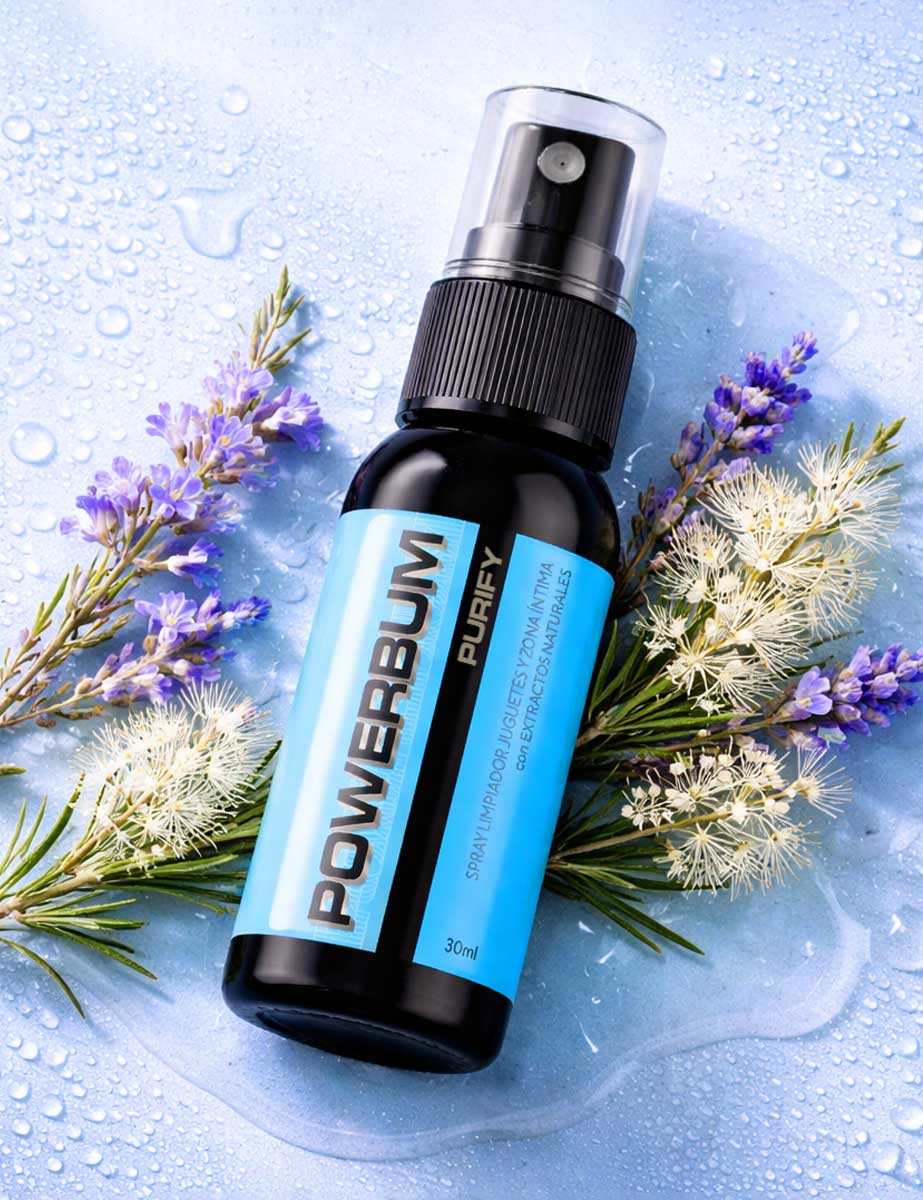 Limpiador de Juguetes Sexuales y Zona Íntima Powerbum Purify 30ml