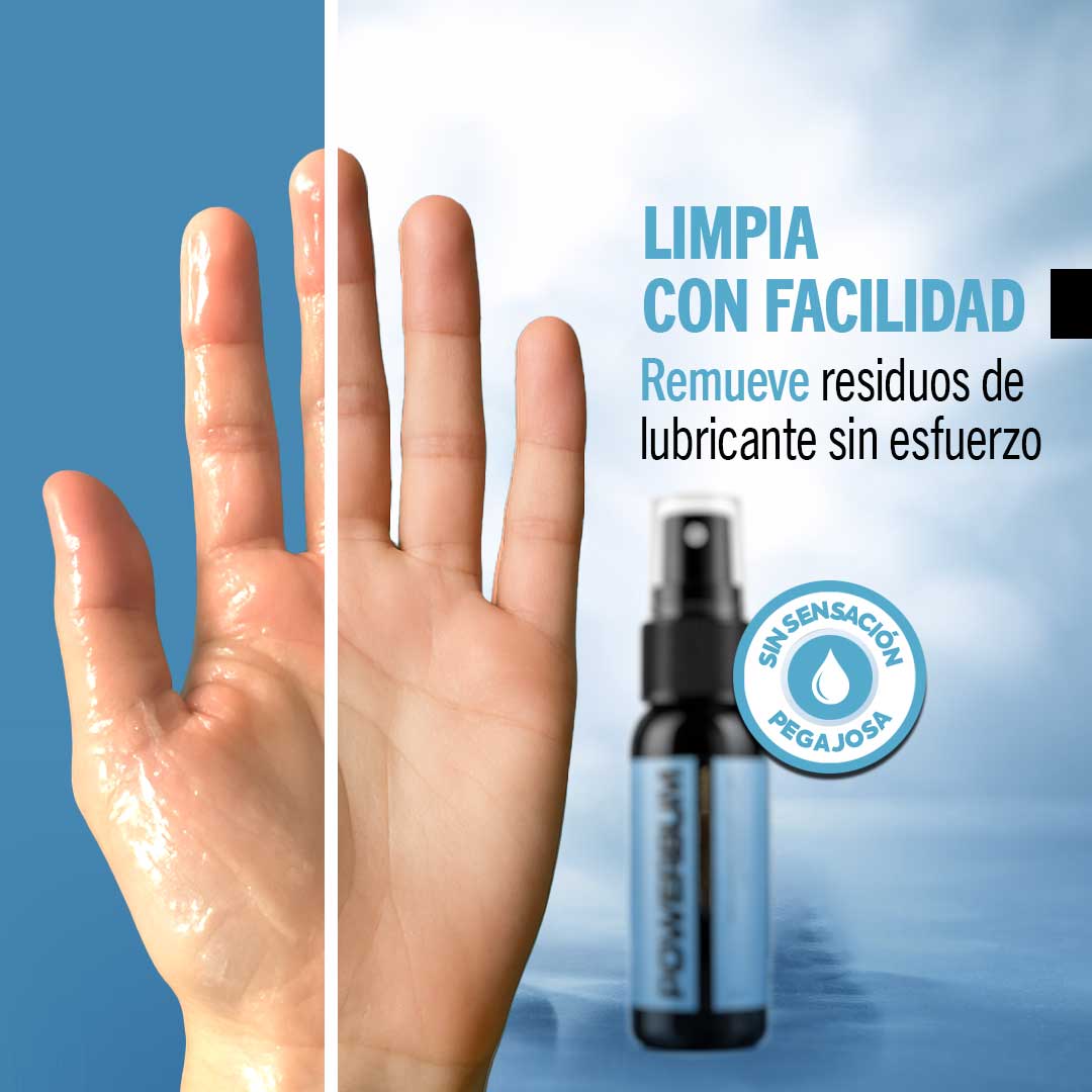 Limpiador de Juguetes Sexuales y Zona Íntima Powerbum Purify 30ml