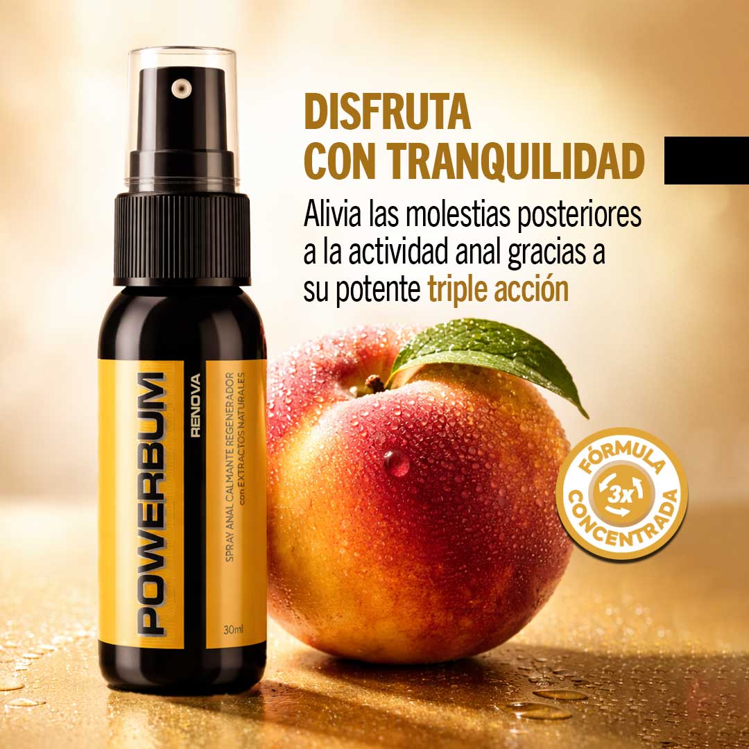 Suero Anal Reparador Powerbum Renova Triple Acción 30ml