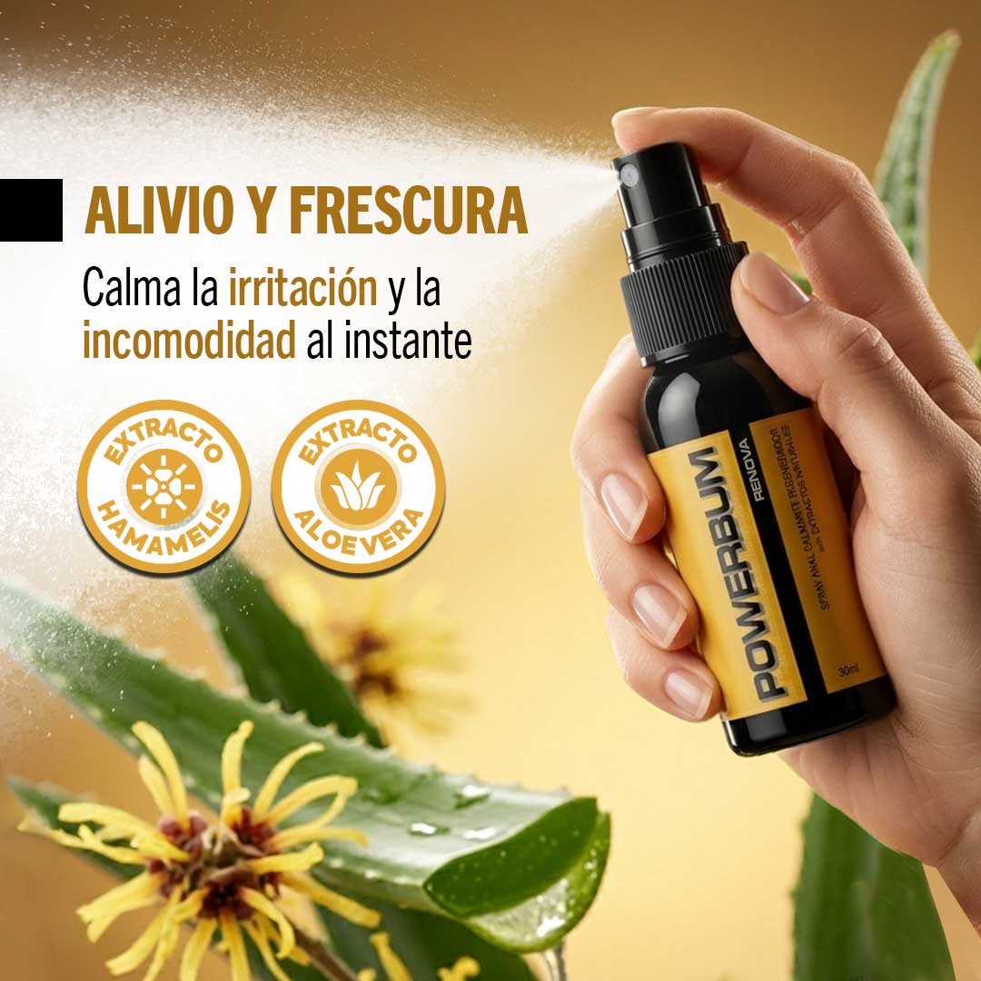 Suero Anal Reparador Triple Acción Powerbum Renova 30ml