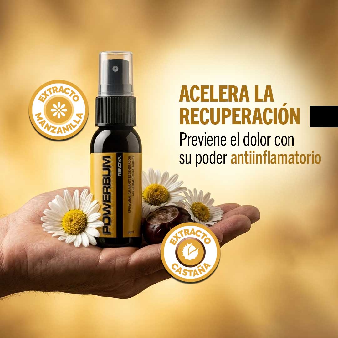 Suero Anal Reparador Triple Acción Powerbum Renova 30ml