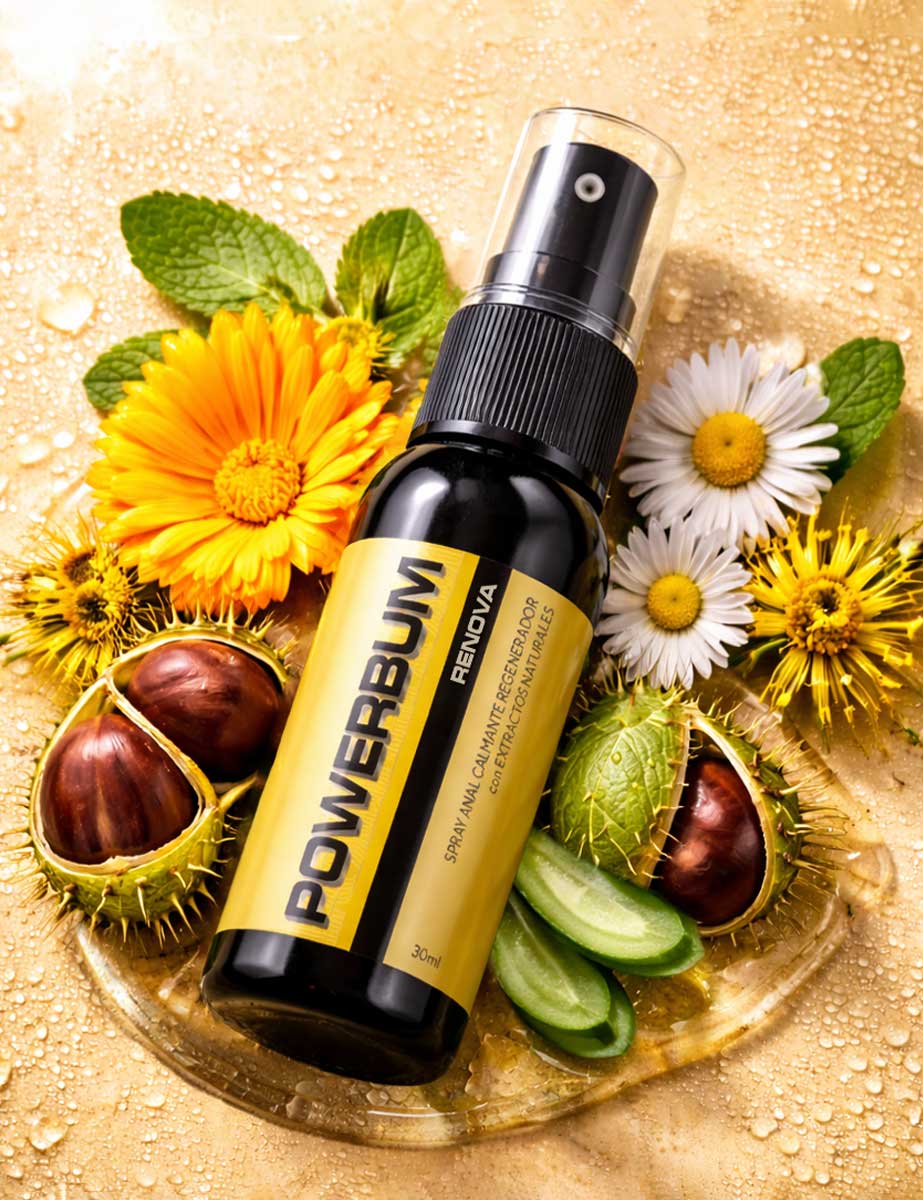 Suero Anal Reparador Triple Acción Powerbum Renova 30ml