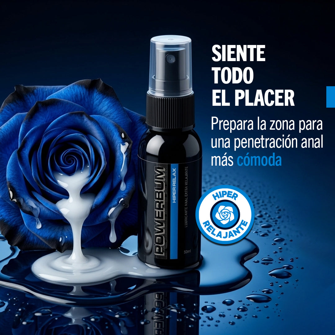 Lubricante Anal Powerbum Hiper Relax Ultra Relajante 50ml