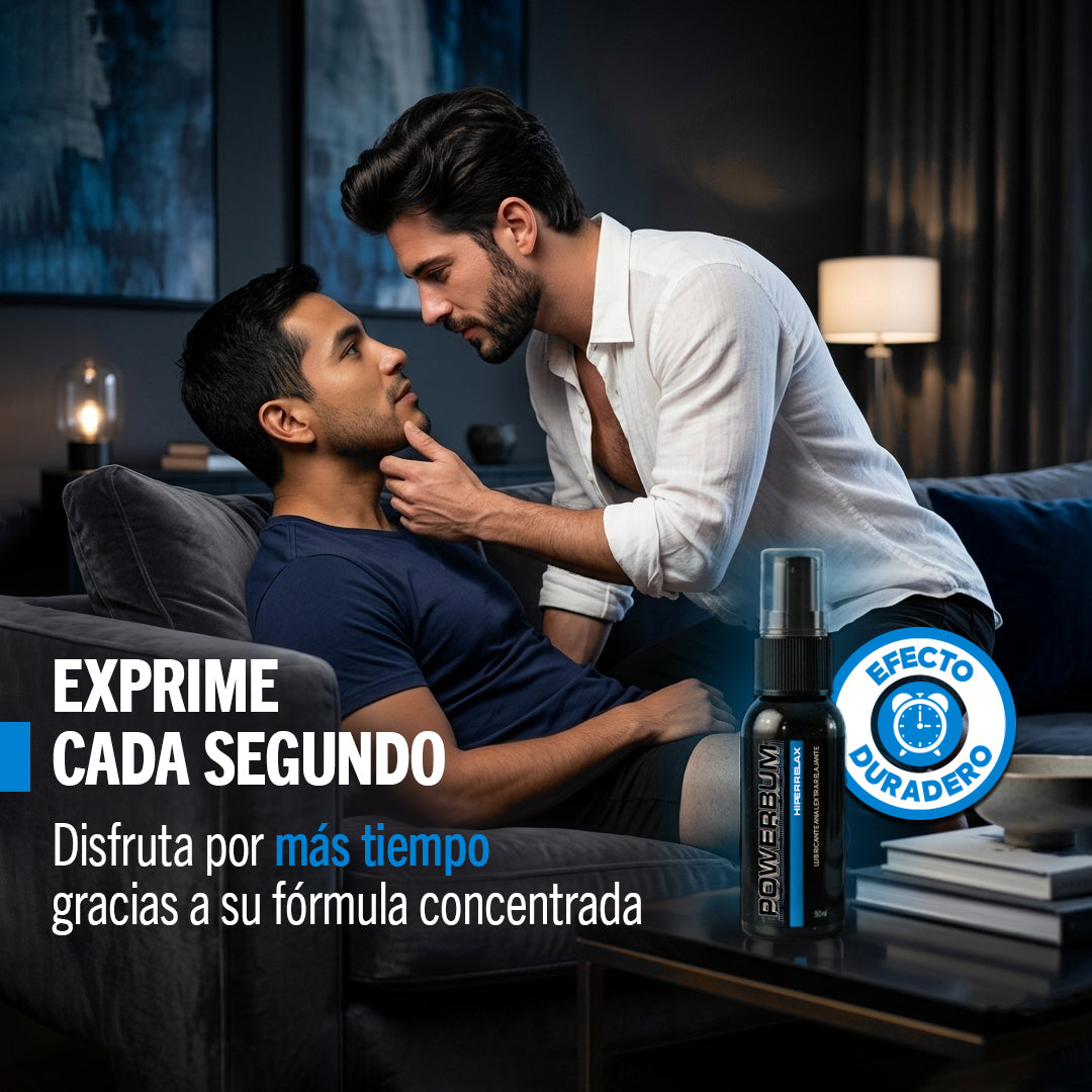 Lubricante Anal Ultra Relajante Powerbum Relax Plus 50ml