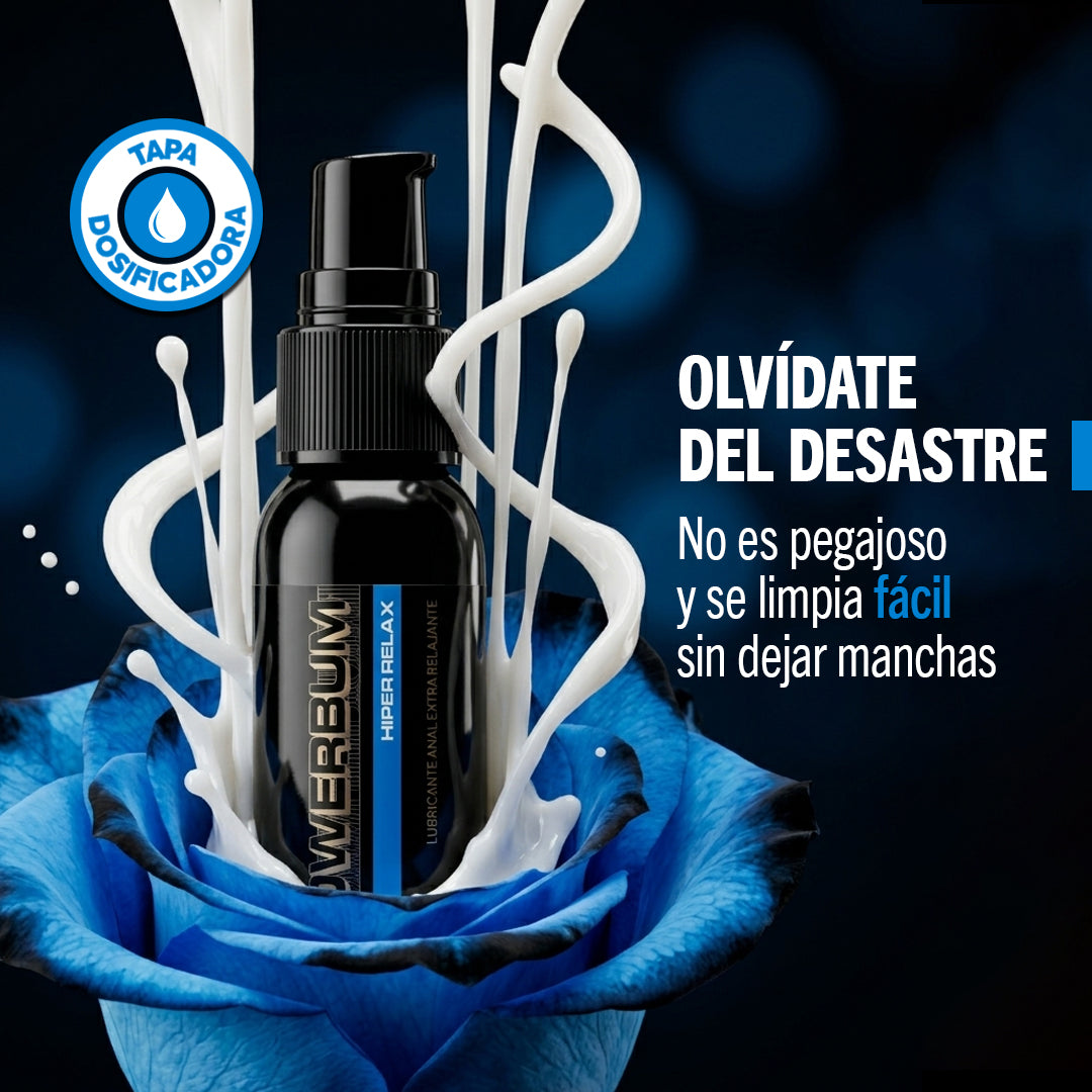 Lubricante Anal Ultra Relajante Powerbum Relax Plus 50ml