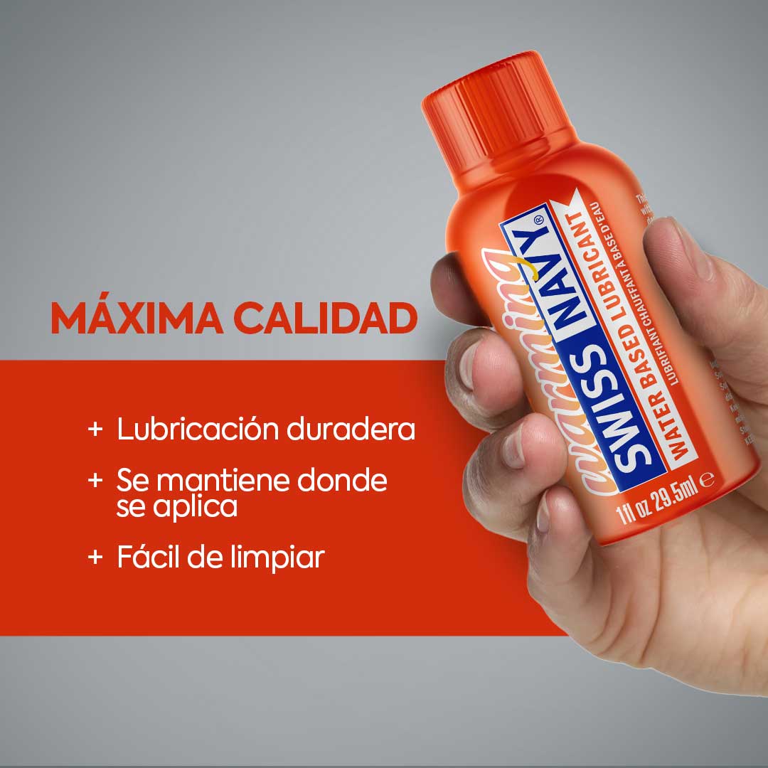 Lubricante Sensibilizante Premium Efecto Calor Base Agua 30ml