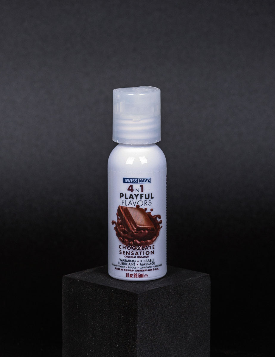 Lubricante 4-en-1 Sabor Chocolate 30ml
