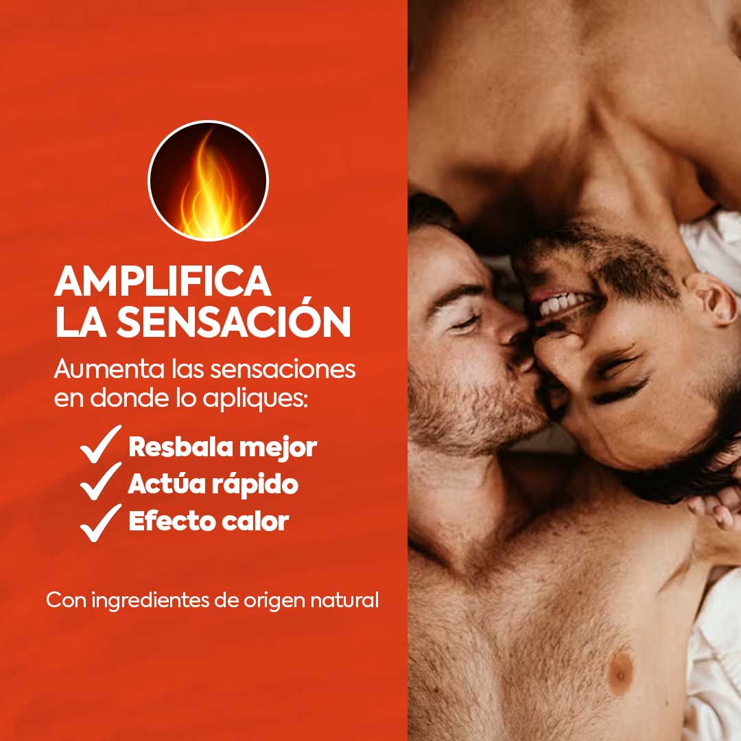 Lubricante Sensibilizante Premium Efecto Calor Base Agua 30ml