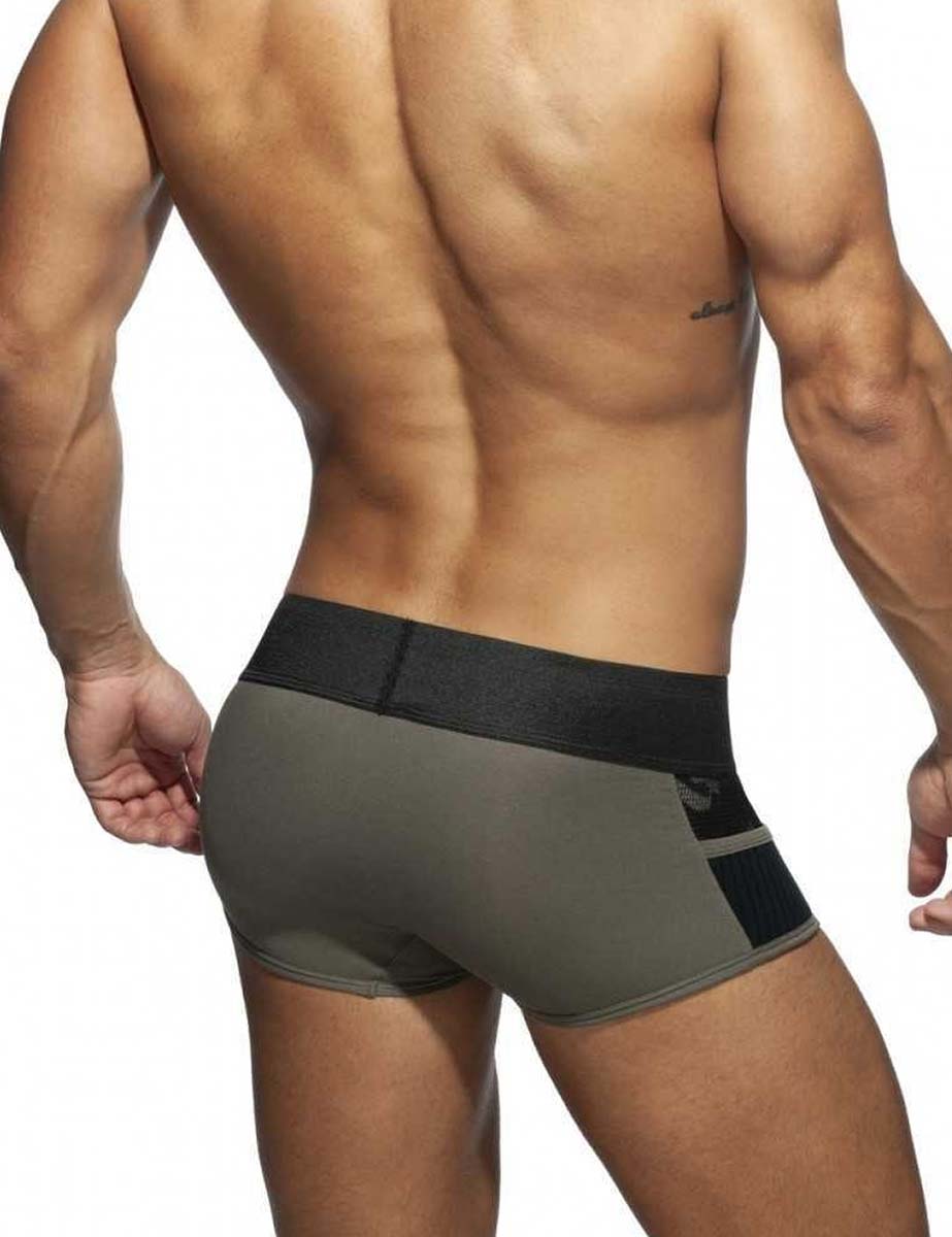 Boxer Corto Hombre Army Comby Trunk Caqui