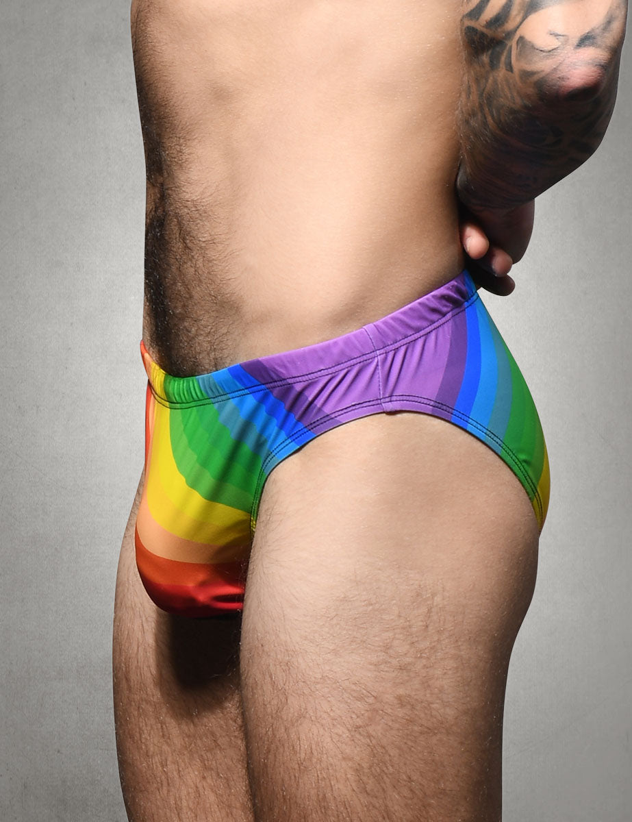 Traje de Baño Hombre Brief Pride Vision
