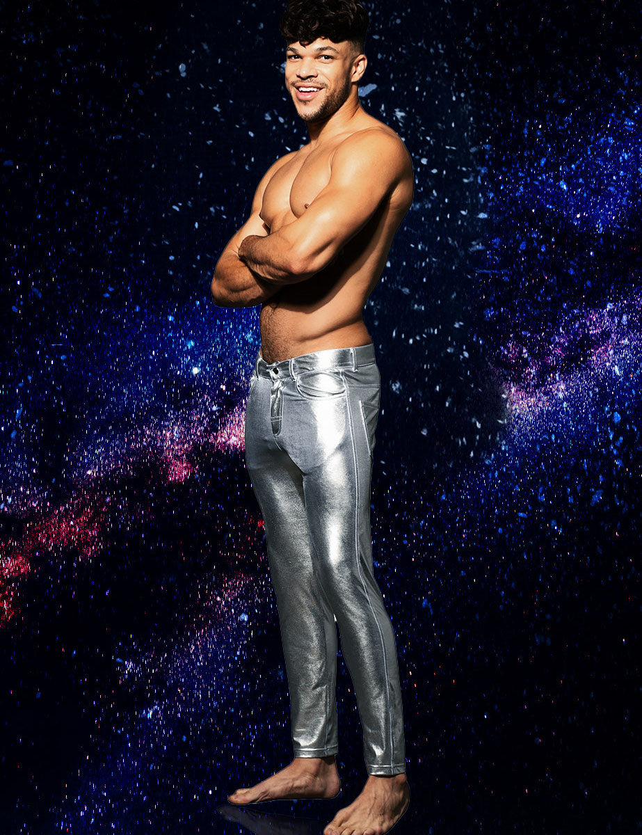 Pantalones Andrew Capsule Space - Metallic