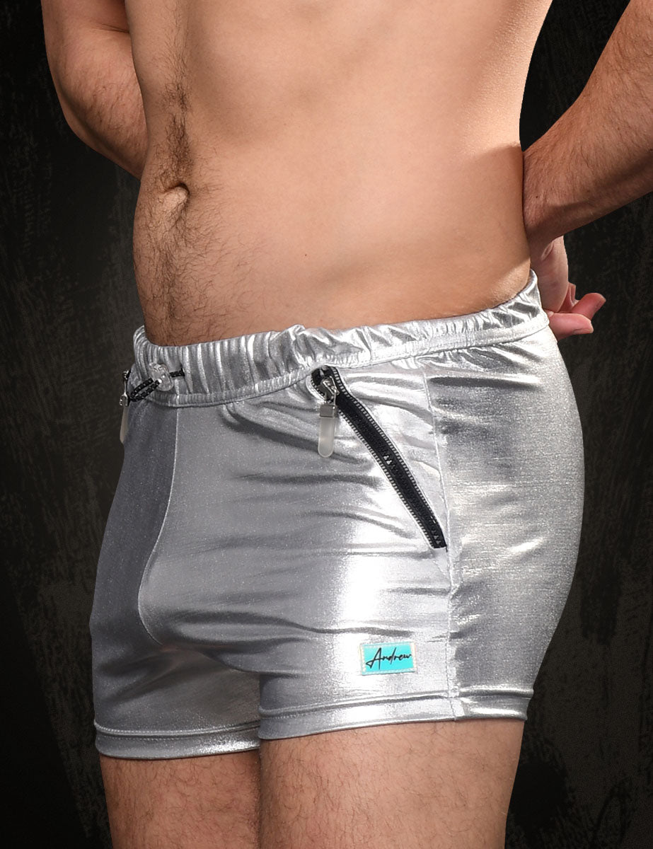 Shorts Andrew Capsule Space - Metallic