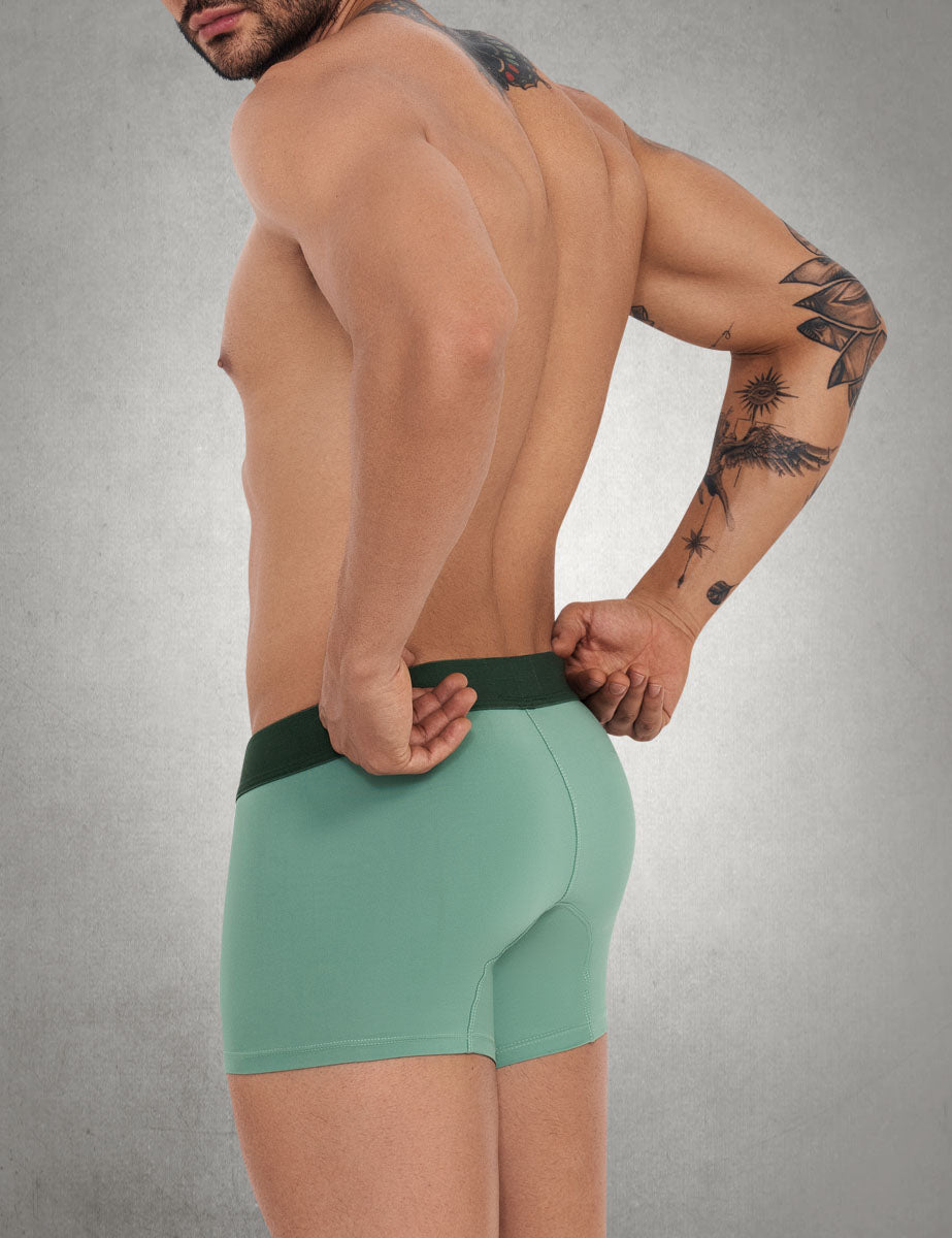 Boxer Corto Hombre Grace Trunk Pistacho