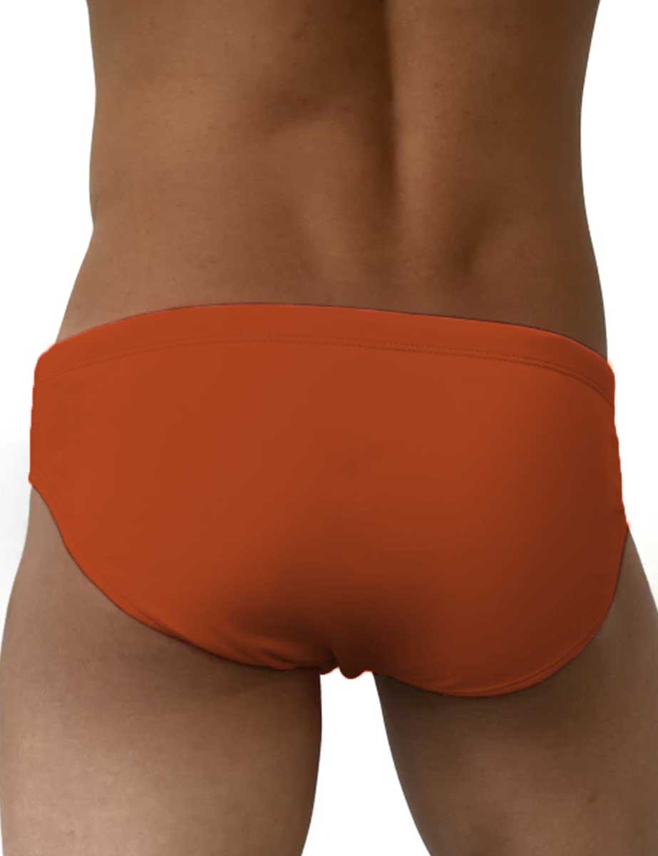 Traje de Baño Hombre Corte Brief Slim Bronze