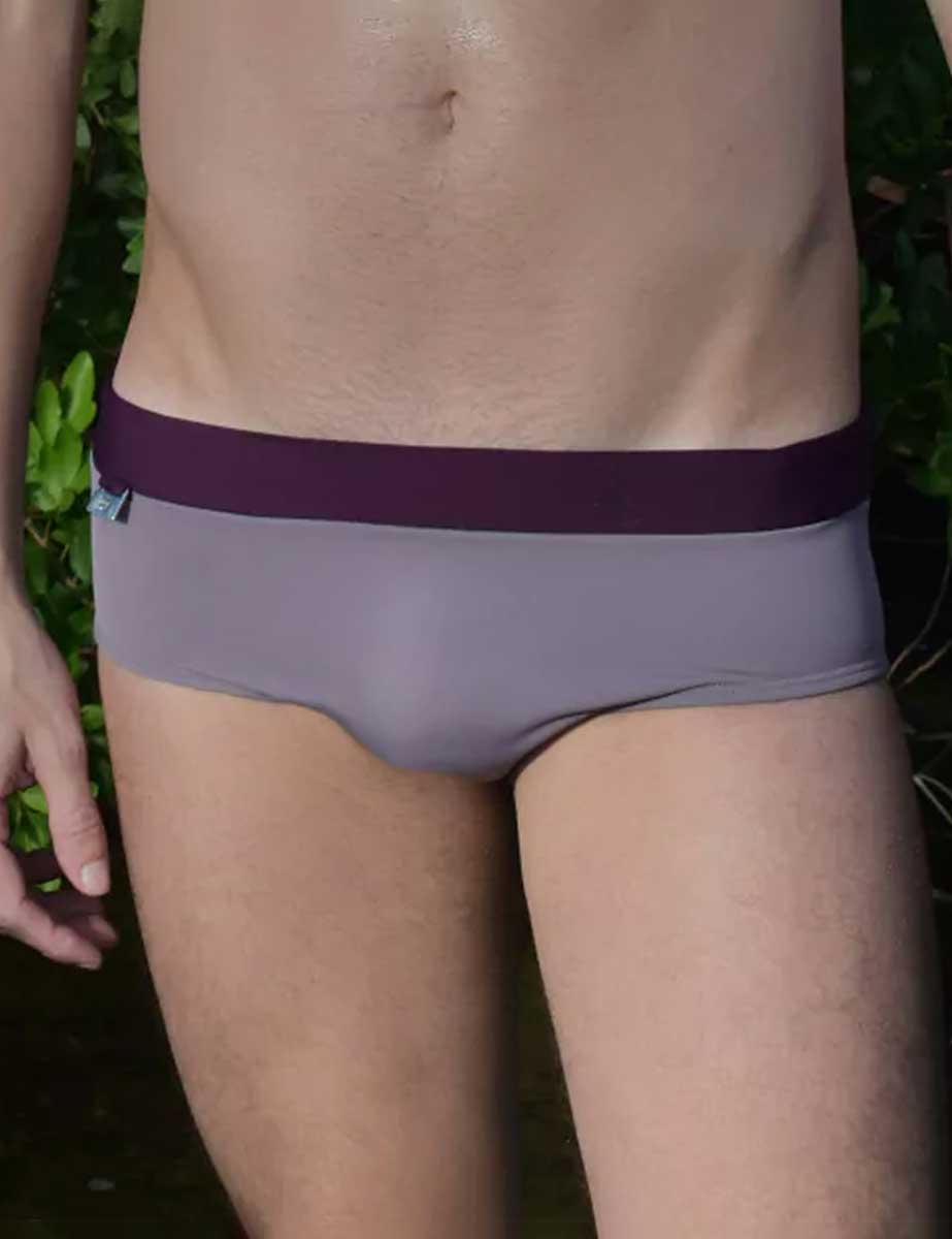 Traje de Baño Sunga Hombre Clássica Lavanda Roxa