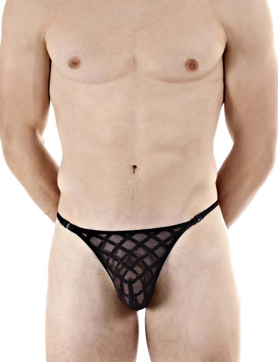 Tanga Hombre Striptease Nightcall Negro