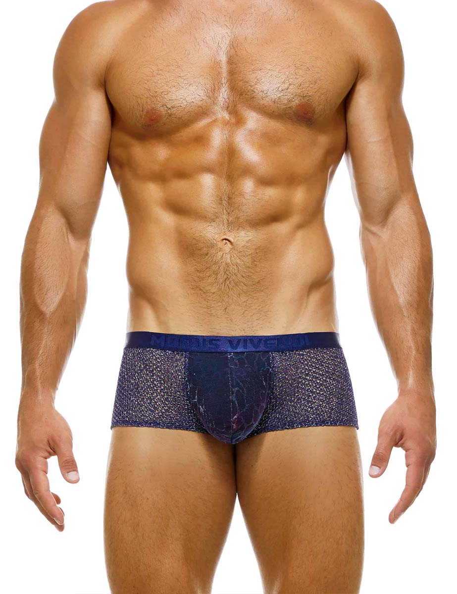 Boxer Corto Hombre Combo Knight Trunk Azul Marino