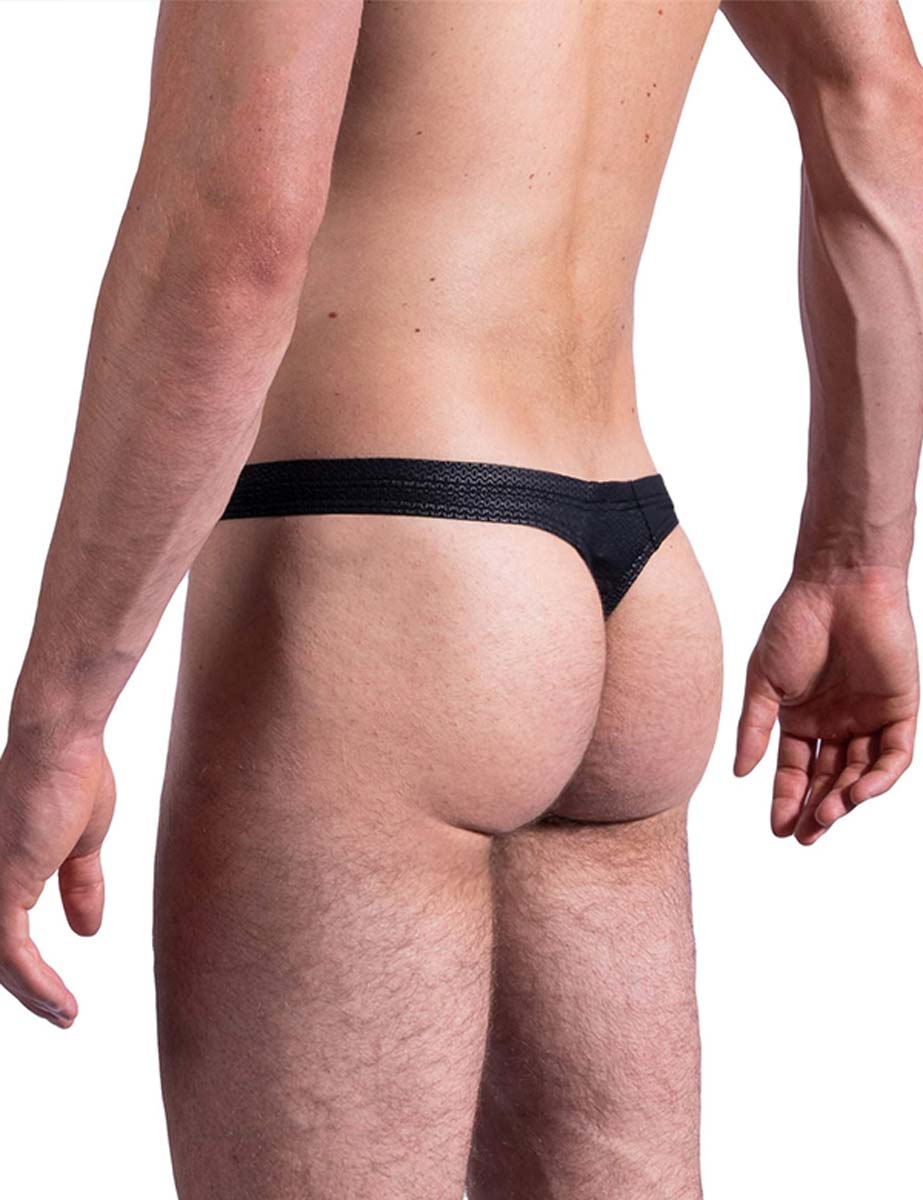 Tanga Hombre Microfibra 2163 Negro