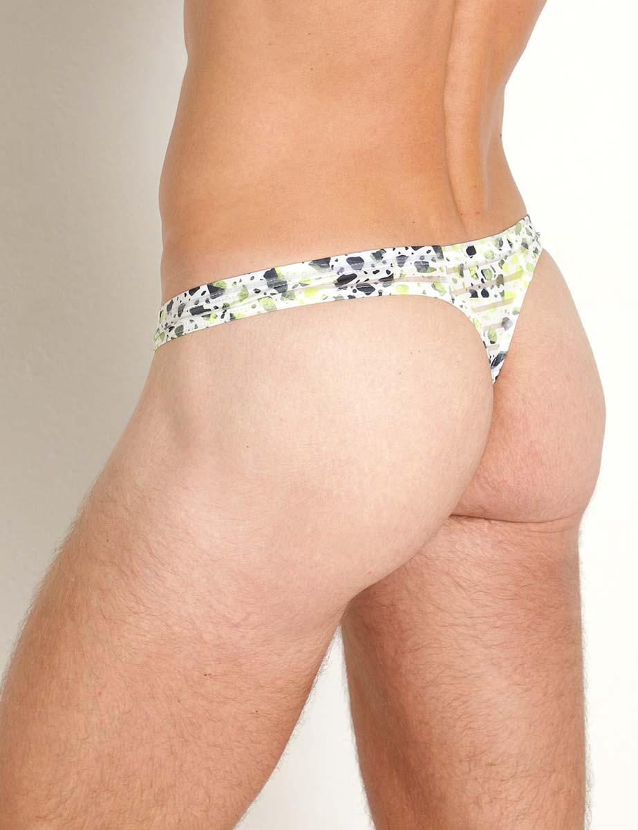 Tanga Hombre Microfibra 2166 Green Stone