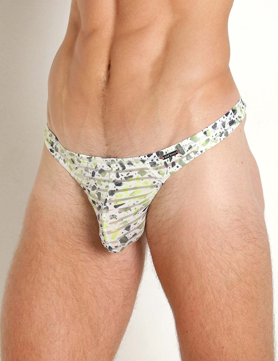 Tanga Hombre Microfibra 2166 Green Stone