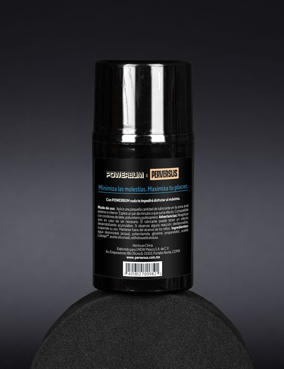 Lubricante Anal Anestésico Powerbum 50ml