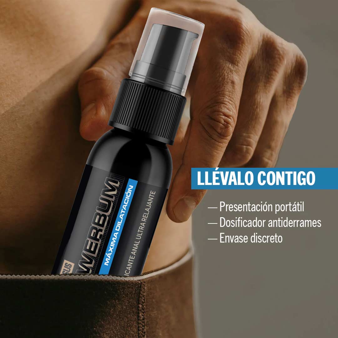 Lubricante Anal Powerbum Ultra Relajante Máxima Dilatación 50ml