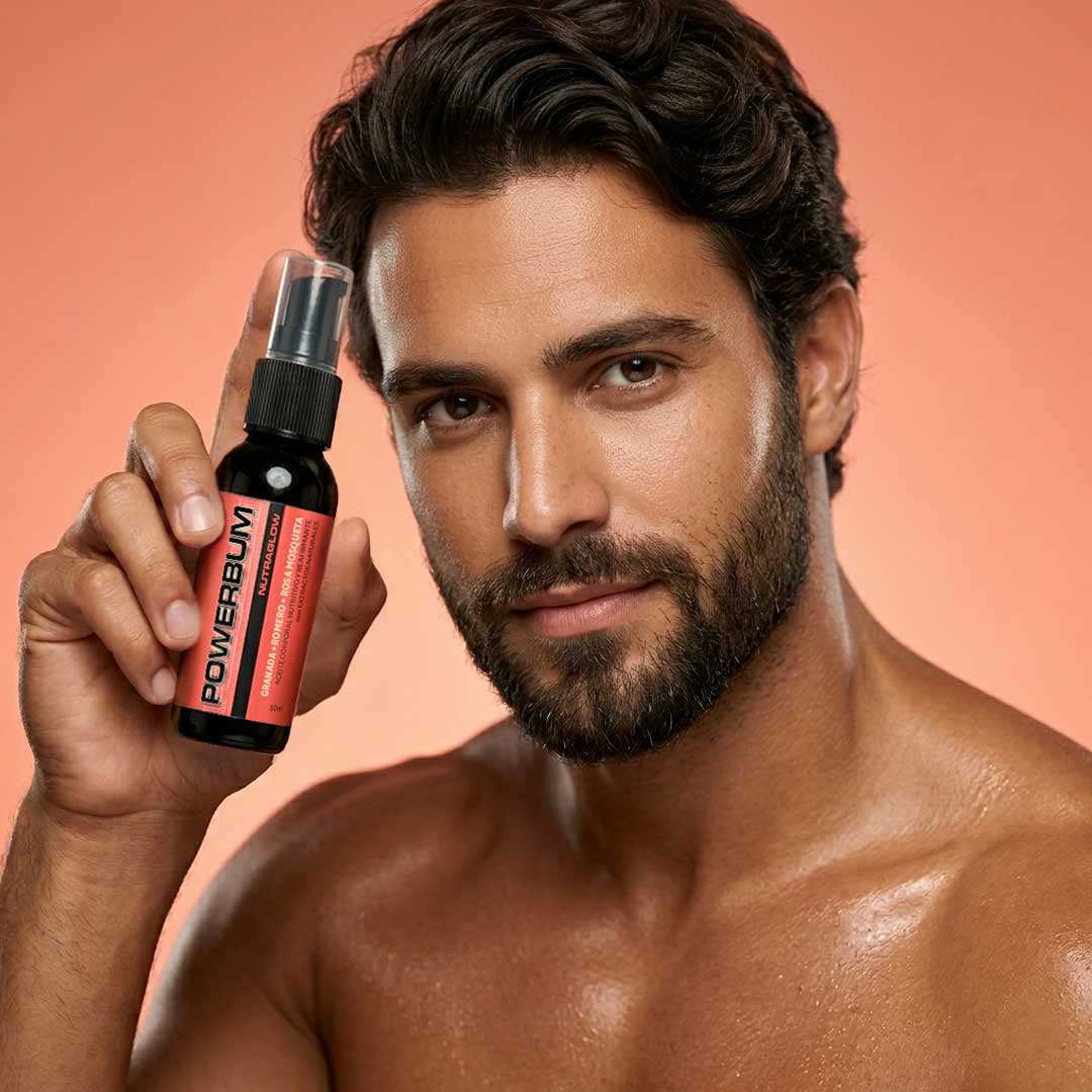 Aceite Corporal Reafirmante Powerbum Nutraglow 50ml