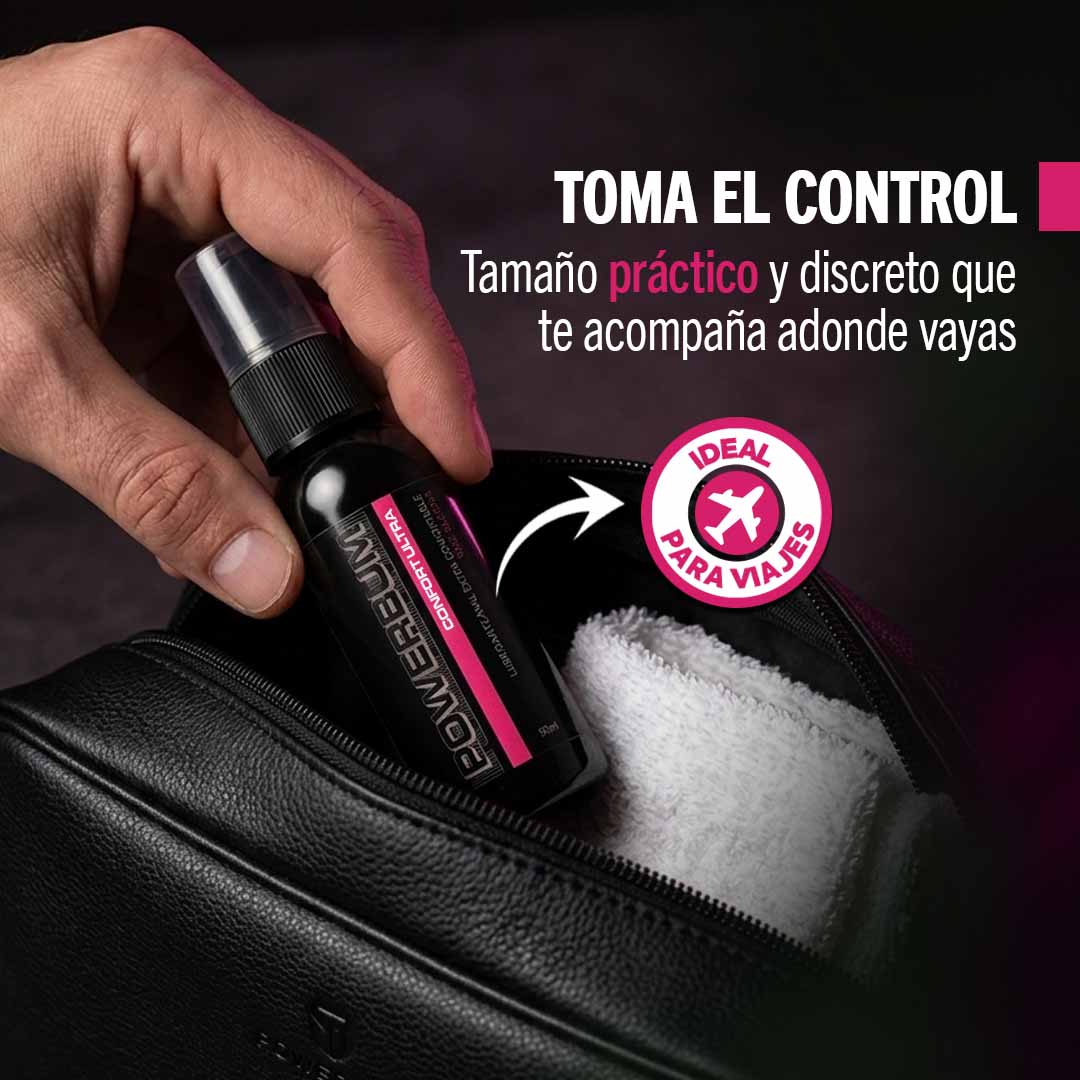 Lubricante Anal Extra Sedoso Base Silicón Powerbum Supreme 50ml