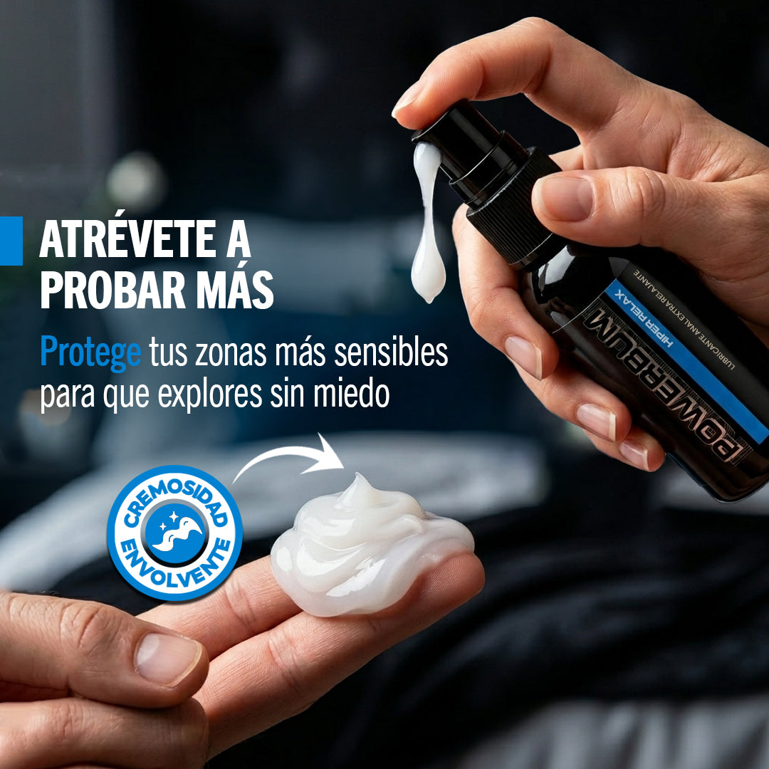 Lubricante Anal Ultra Relajante Powerbum Relax Plus 50ml