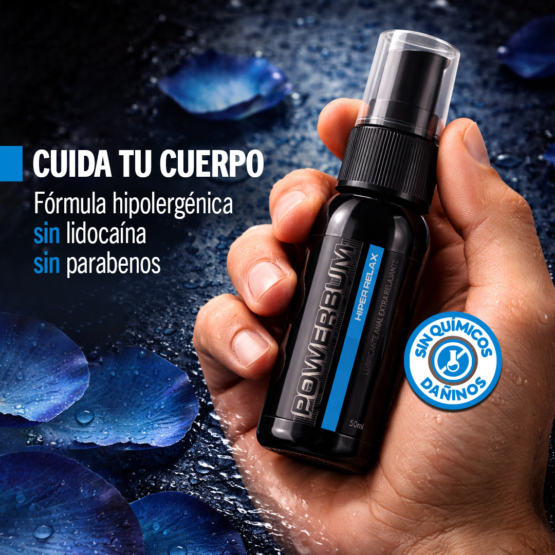 Lubricante Anal Ultra Relajante Powerbum Relax Plus 50ml Lubricante Anal Ultra Relajante Powerbum Relax Plus 50ml