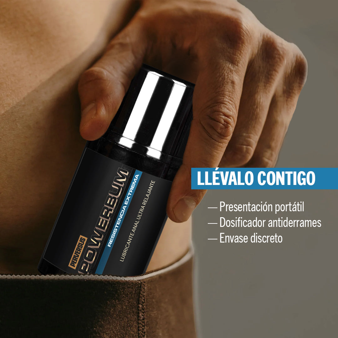Lubricante Anal Powerbum Ultra Relajante Máxima Dilatación 50ml