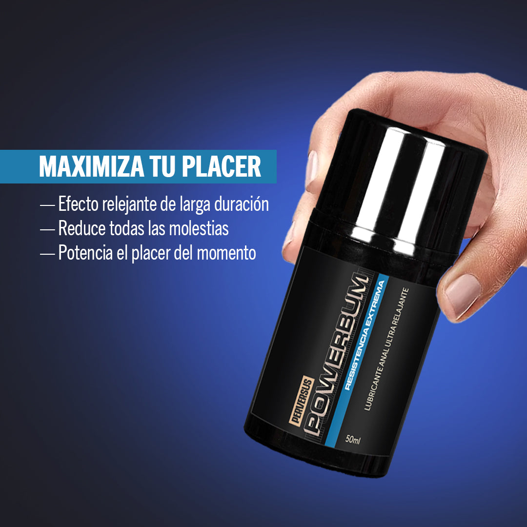 Lubricante Anal Powerbum Ultra Relajante Máxima Dilatación 50ml
