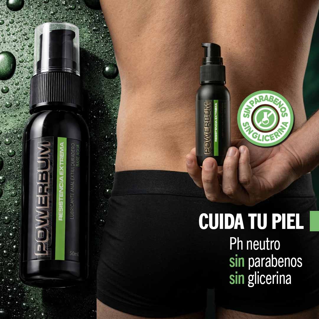 Lubricante Anal Extra Suave y Duradero Powerbum Confort 50ml Lubricante Anal Extra Suave y Duradero Powerbum Confort 50ml
