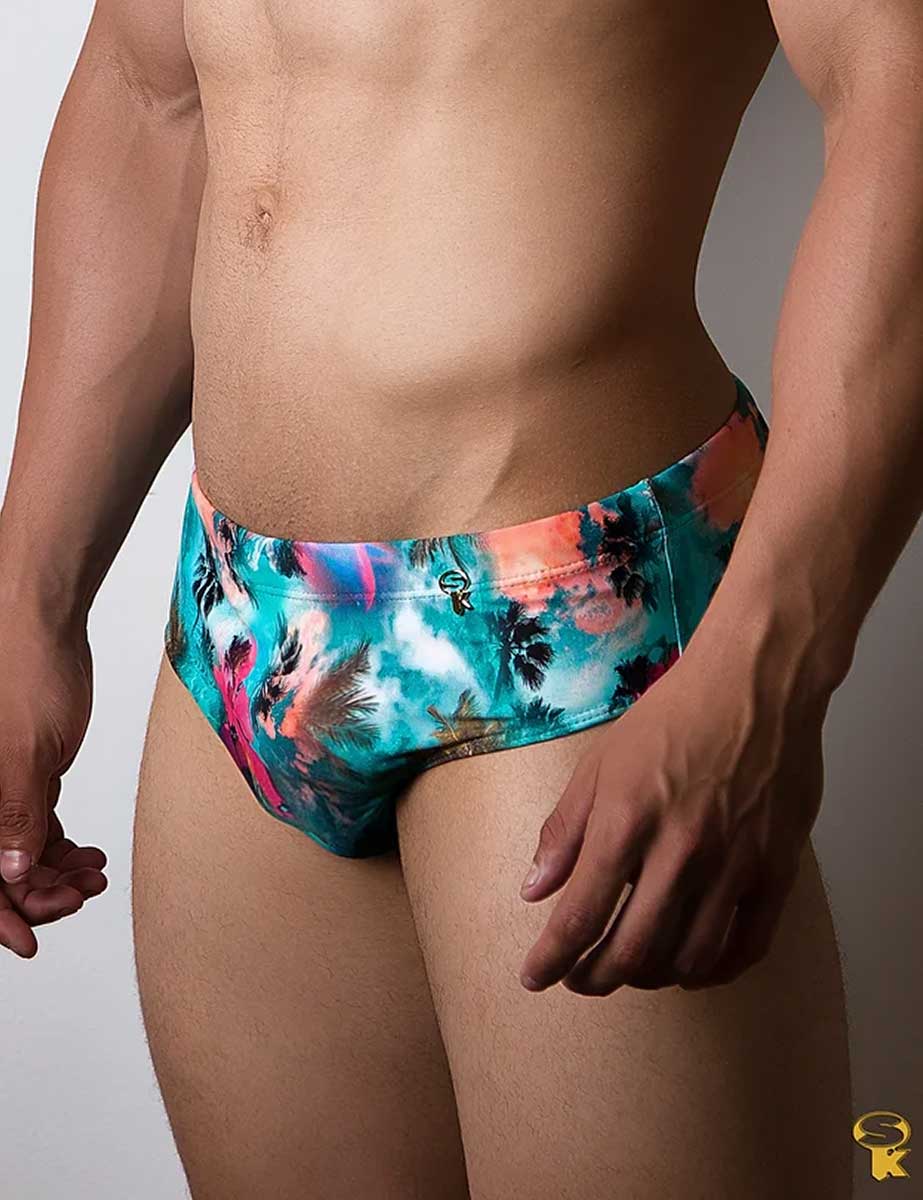 Traje de Baño Sunga Hombre Clássica Tropicalia