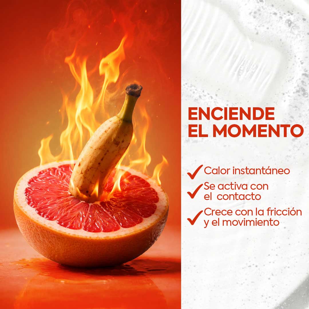 Lubricante Sensibilizante Premium Efecto Calor Base Agua 30ml