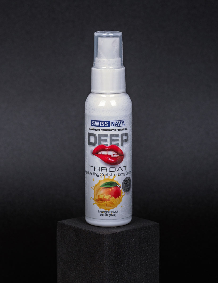 Spray Oral Desensibilizante Deep Throat Mango 60ml